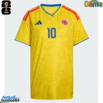 Colombia James Rodriguez #10 Hjemmedrakt Dame EM 2024 Kortermet